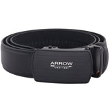 Arrow Men Fully Adjustable Leather Strap Auto Buckle Belt