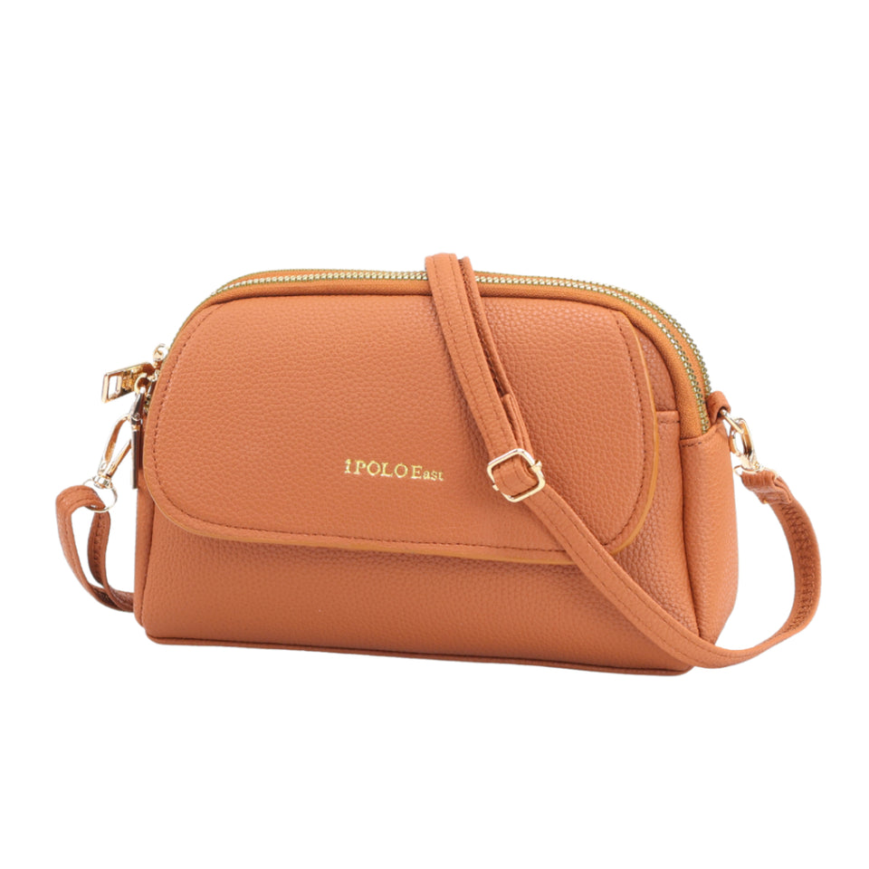 iPolo East Ladies Synthetic Leather Mini Crossbody Bag