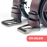 MAURO OFFER 🛒 Mens Leather Belt Tali Pinggang Lelaki 100% Kulit Original  男士皮带