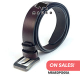 MAURO OFFER 🛒 Mens Leather Belt Tali Pinggang Lelaki 100% Kulit Original  男士皮带