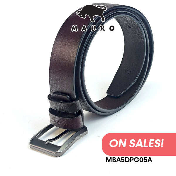 MAURO OFFER 🛒 Mens Leather Belt Tali Pinggang Lelaki 100% Kulit Original  男士皮带