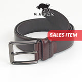 MAURO BASIC 🛒 Mens Leather Belt Tali Pinggang Lelaki 100% Kulit Original  男士皮带