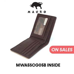 MAURO Genuine Men Leather Wallet Man Wallet Men Wallet Leather Original Dompet Kulit Asli Lelaki Dompet Lelaki