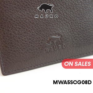 MAURO OFFER Leather Card Holder Small Wallet Name Card Holder Credit Card Holder