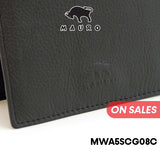 MAURO OFFER Leather Card Holder Small Wallet Name Card Holder Credit Card Holder