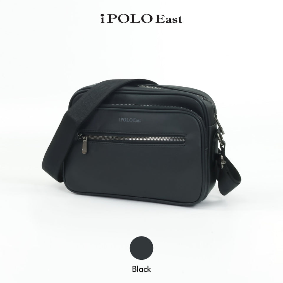 iPolo East Premium Synthetic Leather Men Multi Compartment Messenger Bag