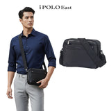 iPolo East Premium Synthetic Leather Men Multi Compartment Messenger Bag