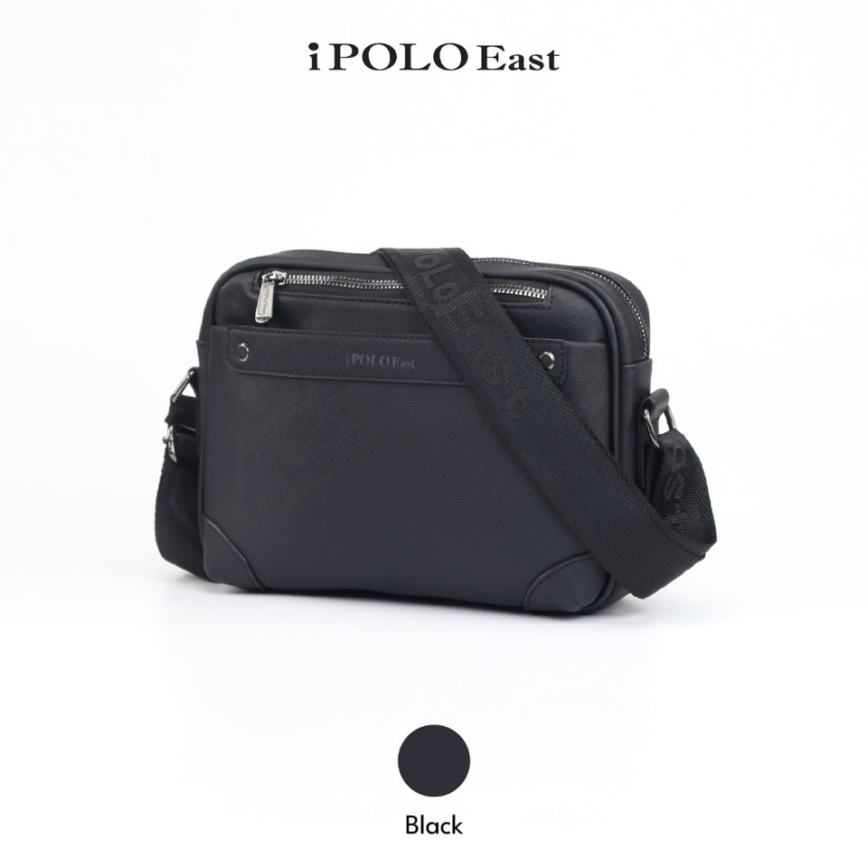 iPolo East Premium Synthetic Leather Men Multi Compartment Messenger Bag