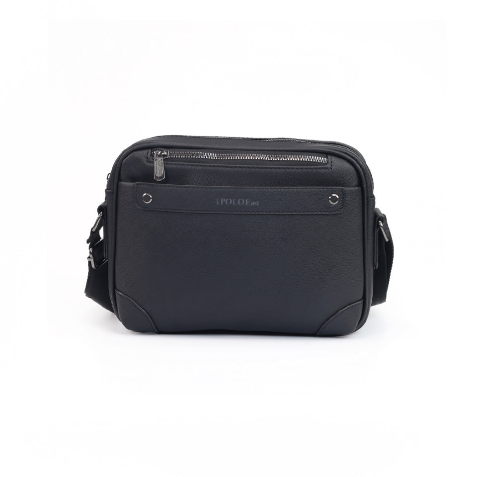 iPolo East Premium Synthetic Leather Men Multi Compartment Messenger Bag