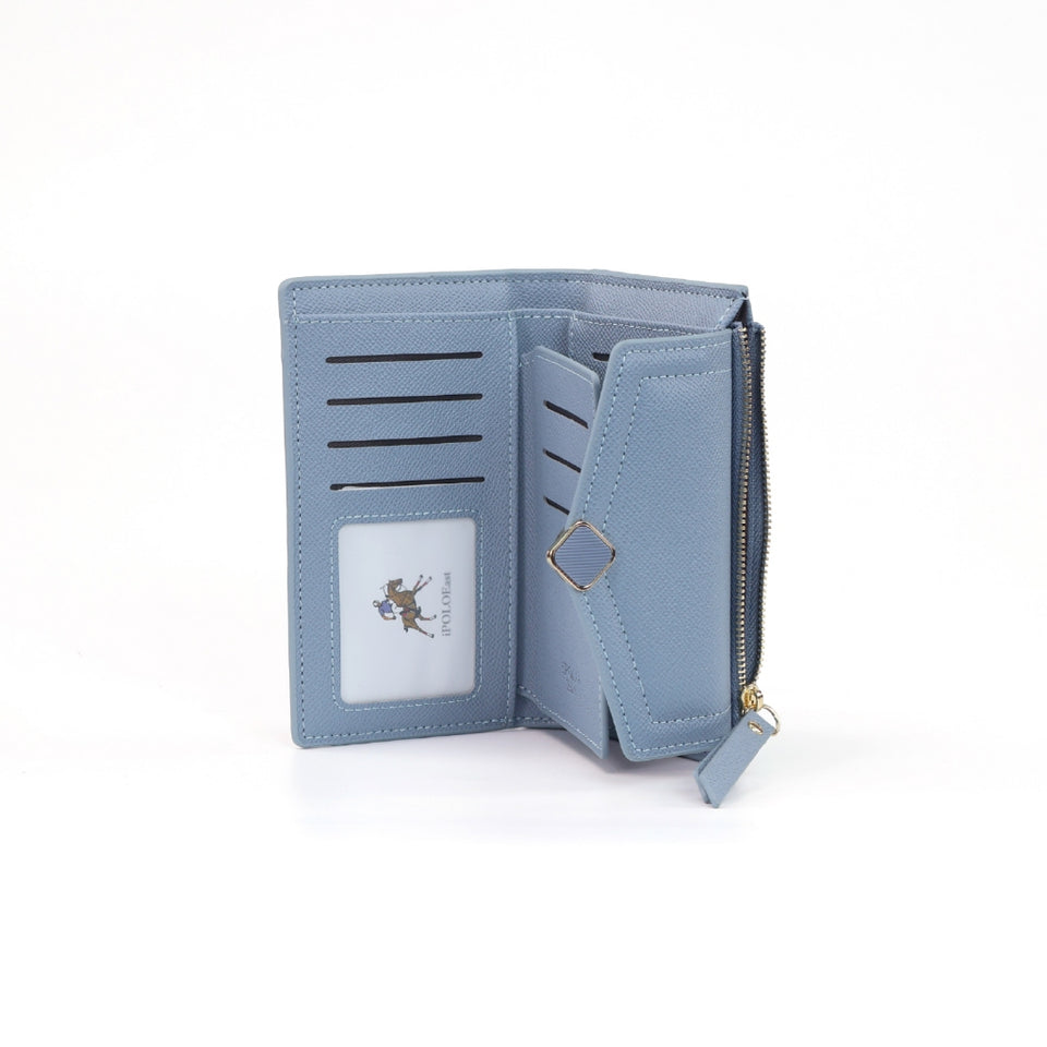 iPolo East Ladies Essential Multi Compartment Fold-Out Medium Purse