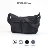 iPolo East Waterproof Nylon Unisex Large Capacity Multi Compartment Messenger Bag