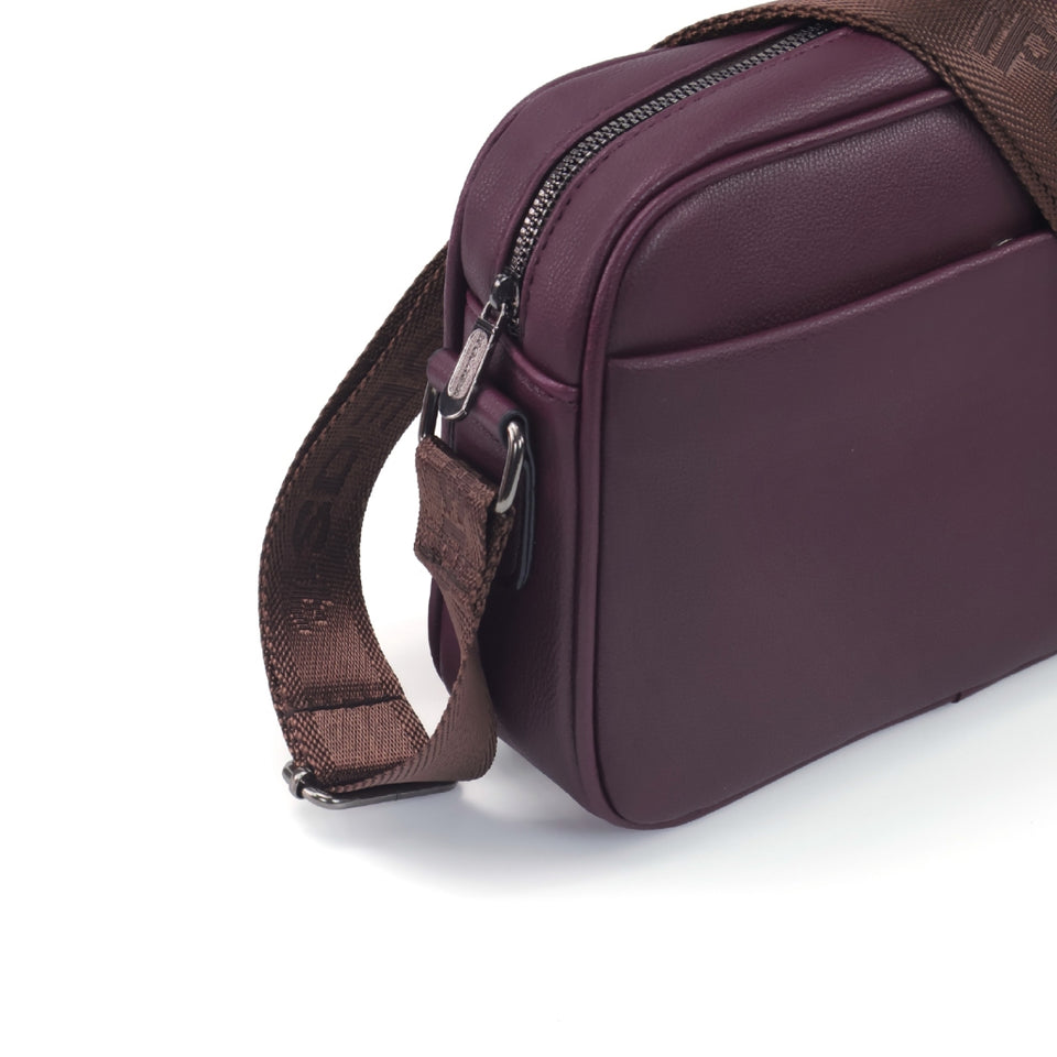 iPolo East Men Premium Synthetic Leather Everyday Explorer Sling Bag