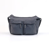 iPolo East Waterproof Nylon Unisex Large Capacity Multi Compartment Messenger Bag