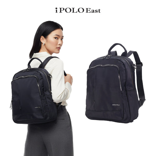 iPolo East Water and Scratch Resistant Nylon Everyday Ladies Backpack