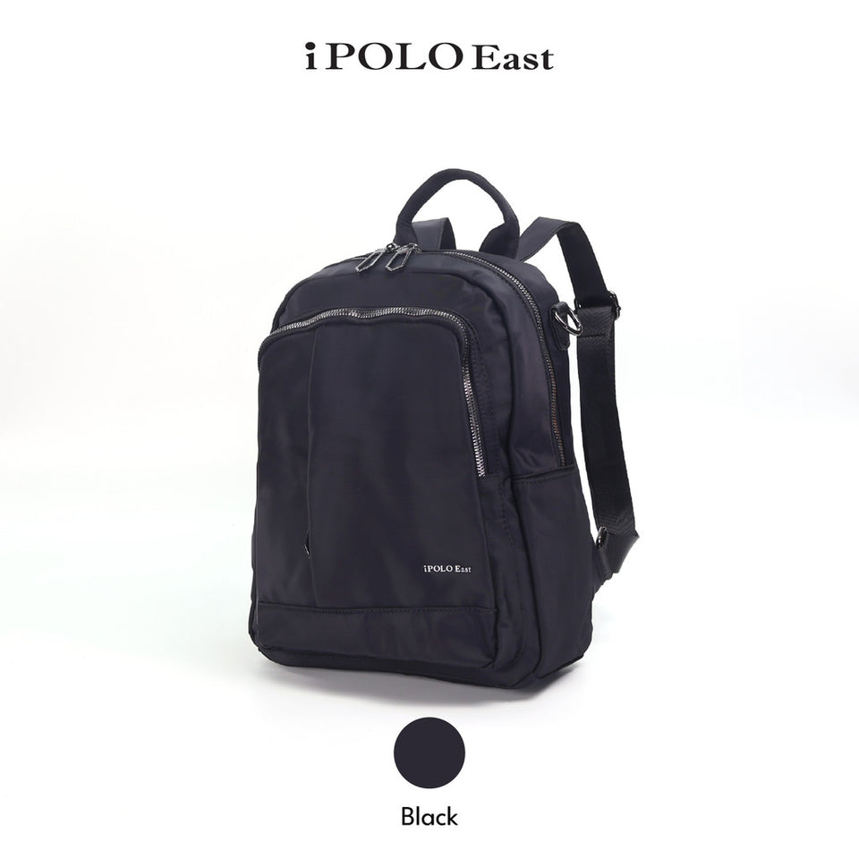 iPolo East Water and Scratch Resistant Nylon Everyday Ladies Backpack
