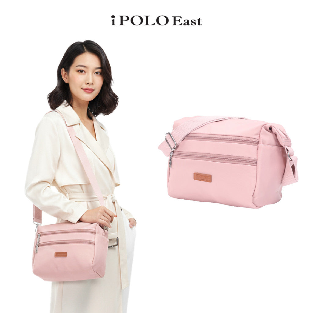 iPolo East Ladies Water and Scratch Resistant Nylon Everyday Shoulder Bag