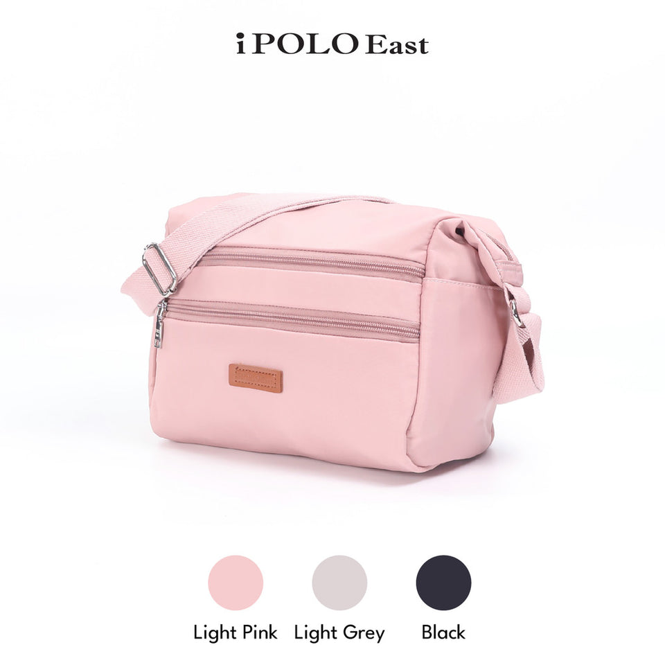 iPolo East Ladies Water and Scratch Resistant Nylon Everyday Shoulder Bag