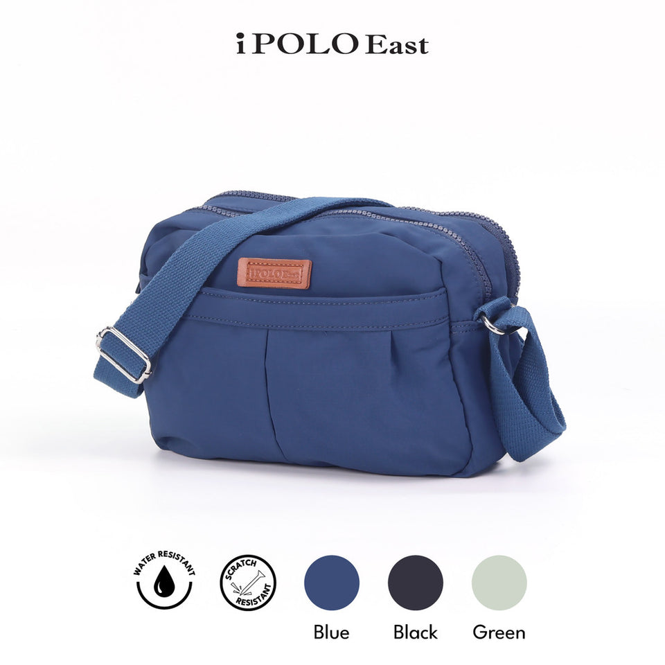 iPolo East Active Lifestyle Water Resistant Nylon Unisex Sling Bag