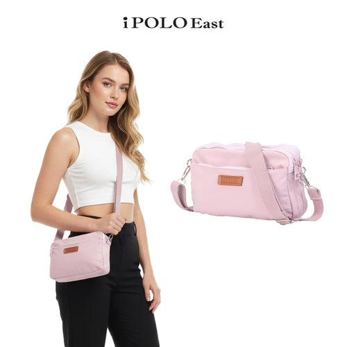 iPolo East Active Lifestyle Water Resistant Nylon Unisex Sling Bag
