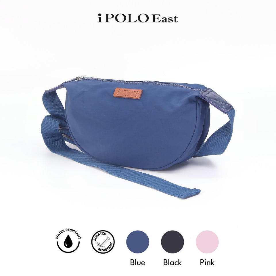 iPolo East Active Lifestyle Water Resistant Nylon Unisex Sling Bag