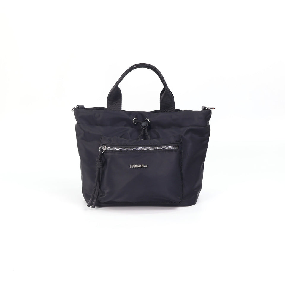 iPolo East Water and Scratch Resistant Nylon Weekend Mini Tote Crossbody Bag