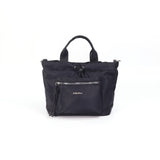 iPolo East Water and Scratch Resistant Nylon Weekend Mini Tote Crossbody Bag