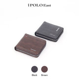 iPolo East Regal Synthetic Leather Men Organizer Zip Wallet