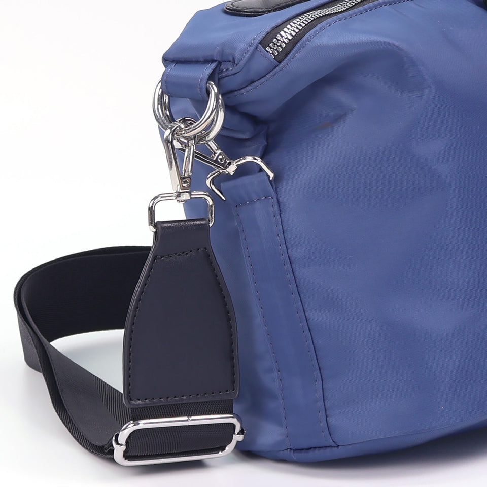 iPolo East Water and Scratch Resistant Nylon Weekend Crossbody Bag