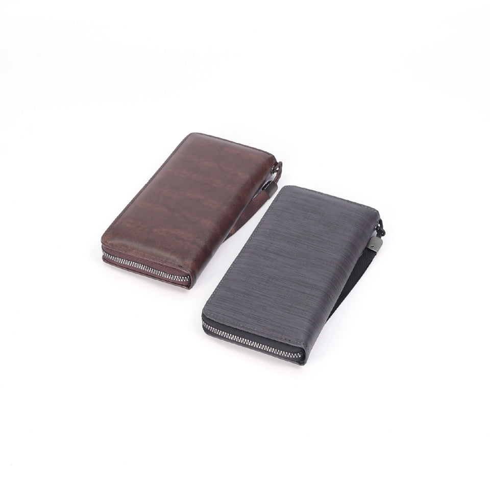 iPolo East Regal Synthetic Leather Men Organizer Zip Clutch Wallet