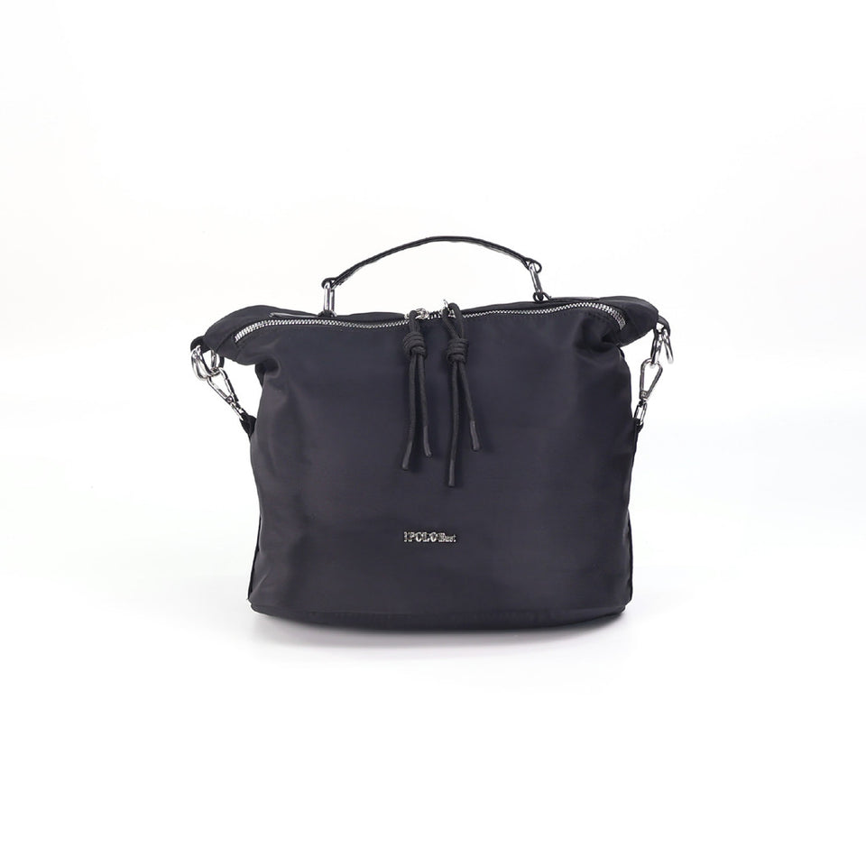 iPolo East Water and Scratch Resistant Nylon Weekend Crossbody Bag