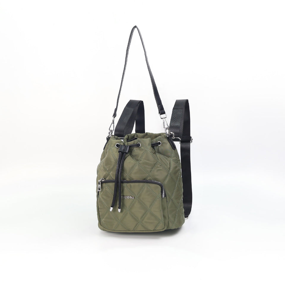 iPolo East Water and Scratch Resistant Ladies Nylon Weekend Tote Crossbody Bag