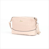 iPolo East Dual Zip Synthetic Leather Ladies Crossbody Bag