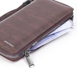 iPolo East Regal Synthetic Leather Men Organizer Zip Clutch Wallet