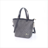 iPolo East Synthetic Leather Ladies Pixel Weave Convertible Handbag