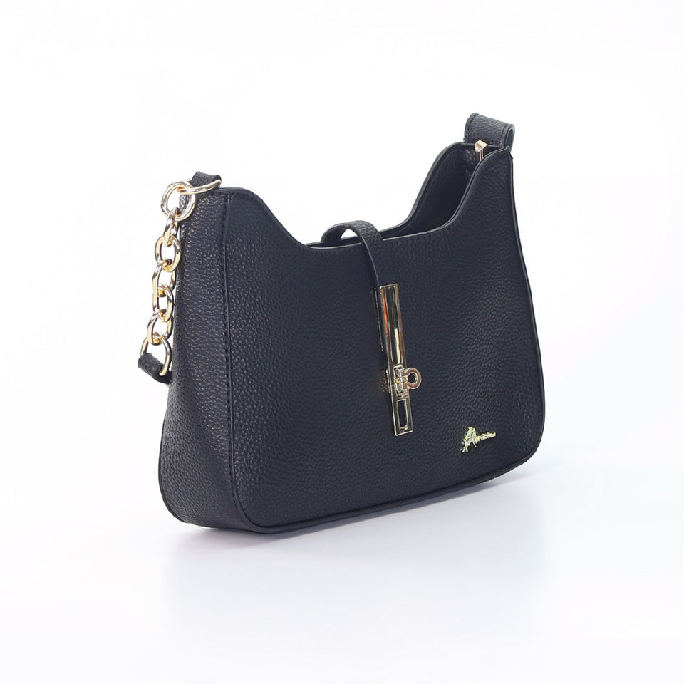 iPolo East Pebbled Synthetic Leather Ladies Everyday Essential Shoulder Bag