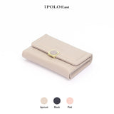 iPolo East Synthetic Leather Ladies Organizer Multi Compartment Medium Purse Wallet