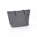 iPolo East Synthetic Leather Ladies Pixel Weave Medium Convertible Handbag