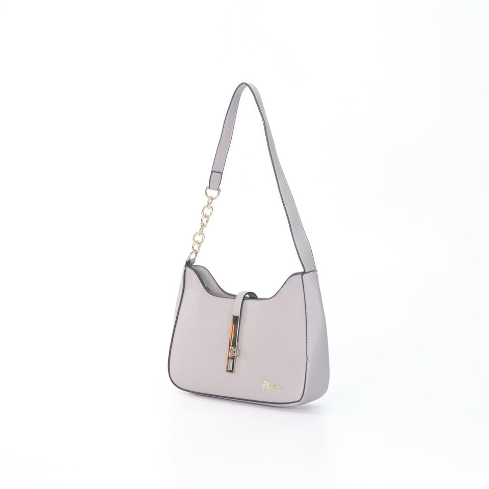 iPolo East Pebbled Synthetic Leather Ladies Everyday Essential Shoulder Bag