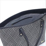 iPolo East Synthetic Leather Ladies Pixel Weave Medium Convertible Handbag