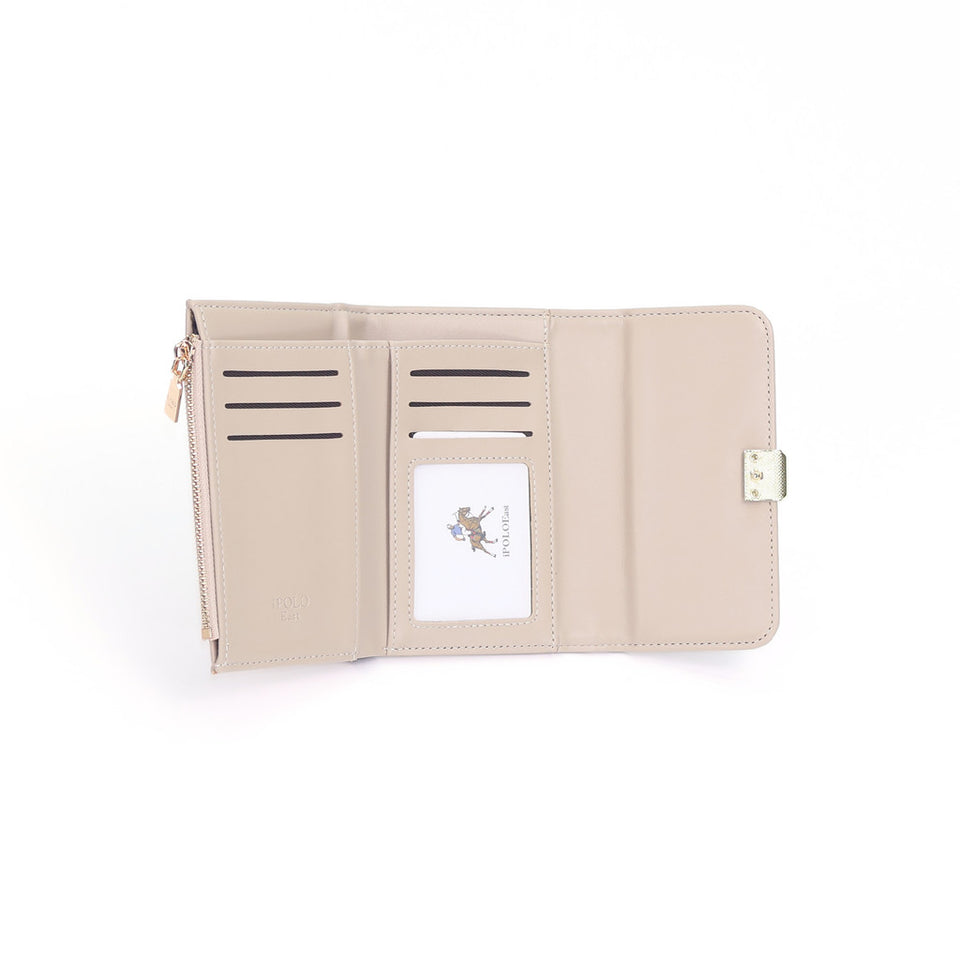 iPolo East Synthetic Leather Ladies Organizer Multi Compartment Medium Purse Wallet