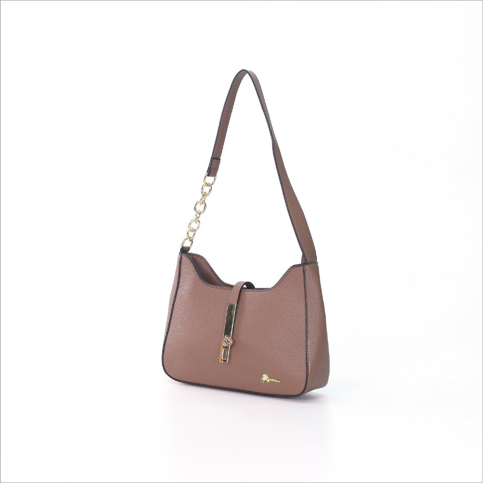 iPolo East Pebbled Synthetic Leather Ladies Everyday Essential Shoulder Bag