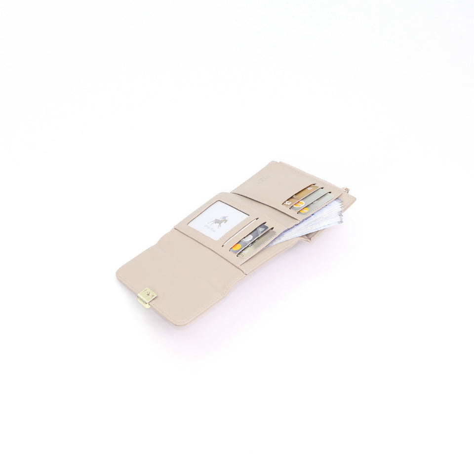 iPolo East Synthetic Leather Ladies Organizer Multi Compartment Medium Purse Wallet