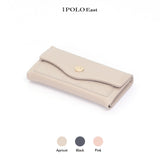 iPolo East Synthetic Leather Ladies Quilted Multi Compartment Long Purse Wallet