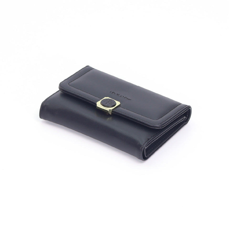 iPolo East Synthetic Leather Ladies Organizer Multi Compartment Medium Purse Wallet