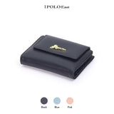 iPolo East Compact Synthetic Leather Ladies Mini Wallet Zipper Purse
