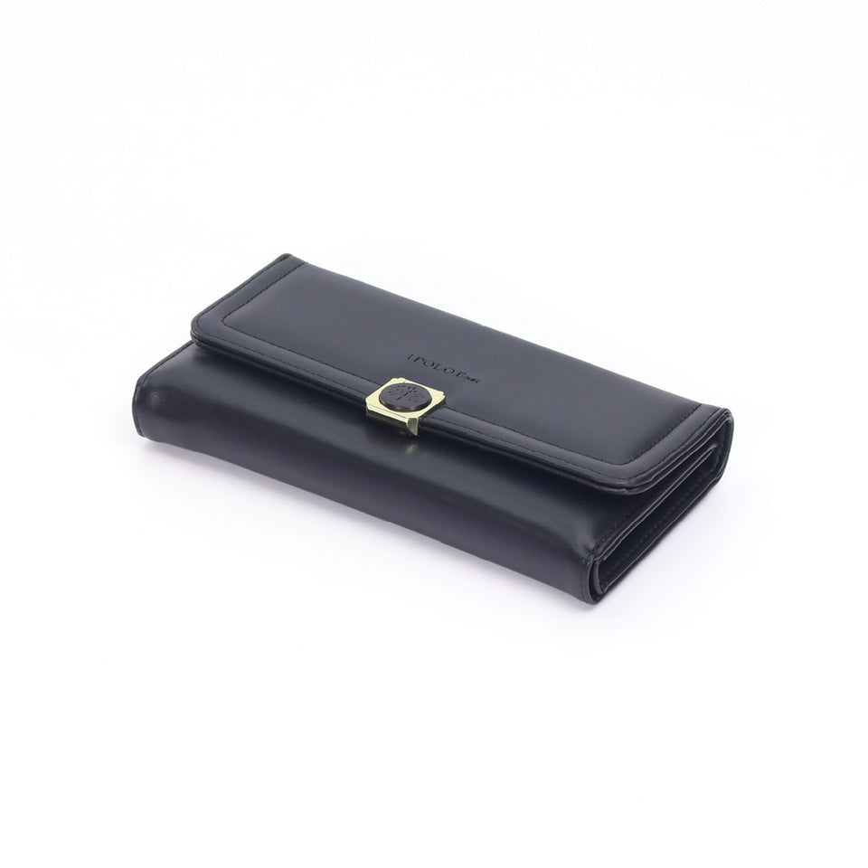 iPolo East Synthetic Leather Ladies Organizer Multi Compartment Long Purse Wallet