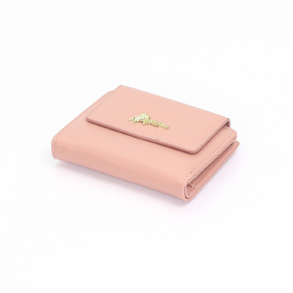 iPolo East Compact Synthetic Leather Ladies Mini Wallet Zipper Purse