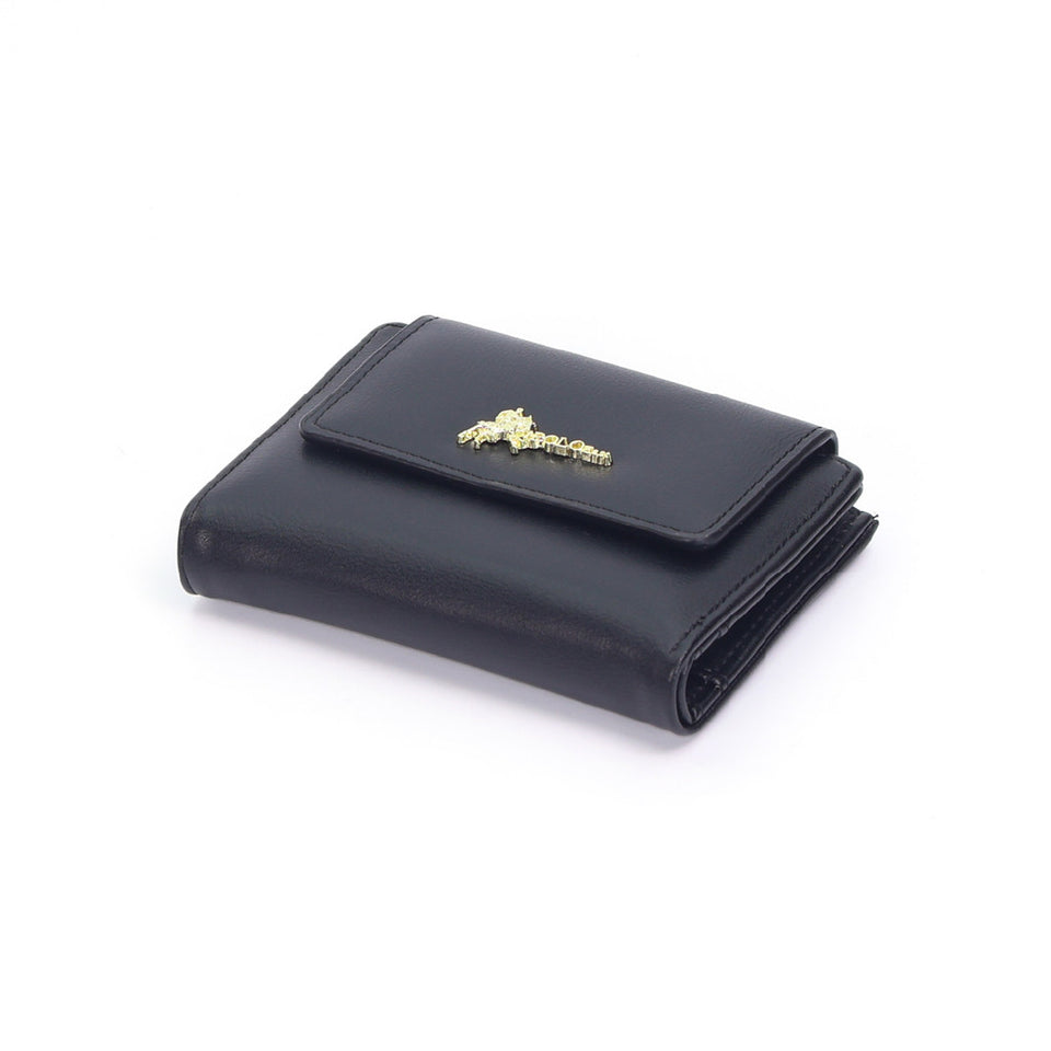 iPolo East Compact Synthetic Leather Ladies Mini Wallet Zipper Purse