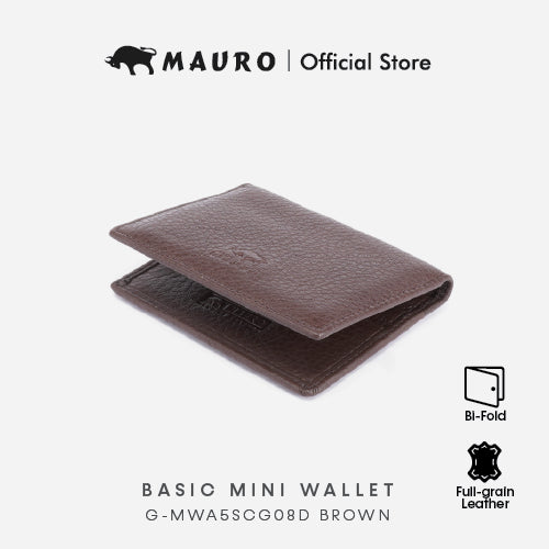MAURO OFFER Leather Card Holder Small Wallet Name Card Holder Credit Card Holder