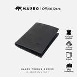 Mauro Genuine Leather Bi Fold Compact Wallet with RFID Block Protection